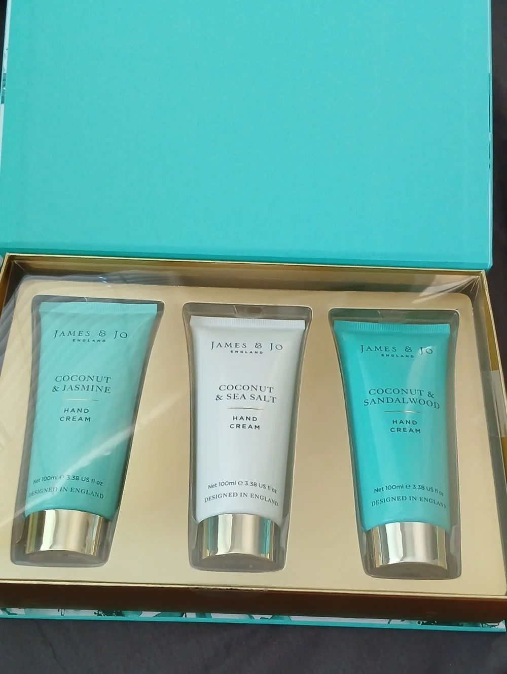 James & Jo Coconut Handcream Trio Gift Set